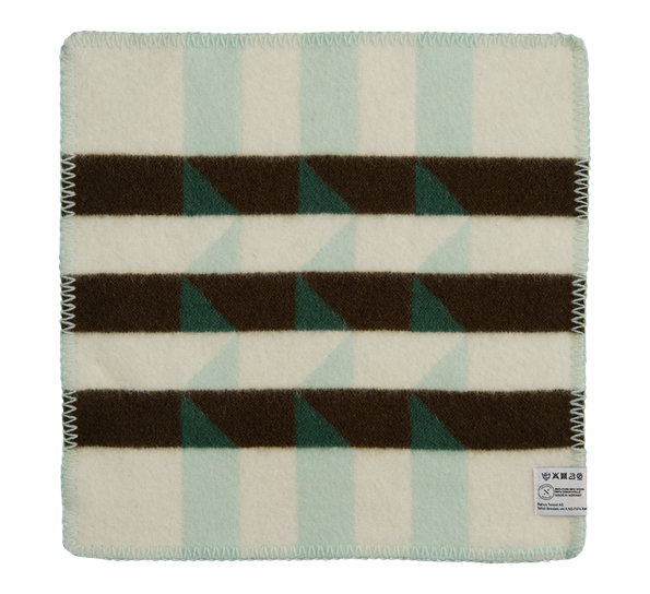 Kvam sitteunderlag grønn 45x45 cm fra Røros Tweed