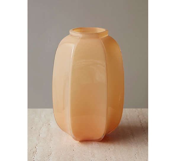 Row vase 26 cm peach Essei Design