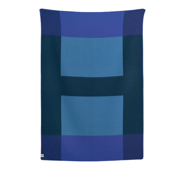 Syndin pledd blått 135x200 cm fra Røros Tweed