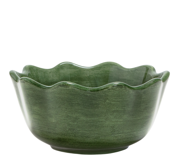 Oyster skål 13 cm 30 cl forest green fra Mateus