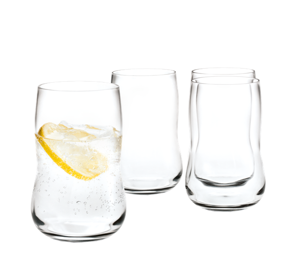 Future vannglass 37 cl 4-pk fra Holmegaard