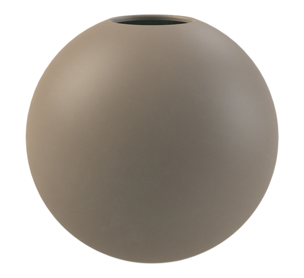 Ball vase 8 cm mud fra Cooee Design