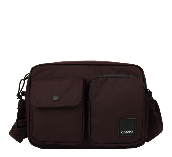 Miles crossbody bag 25x18x8 cm downtown mocha fra Kintobe