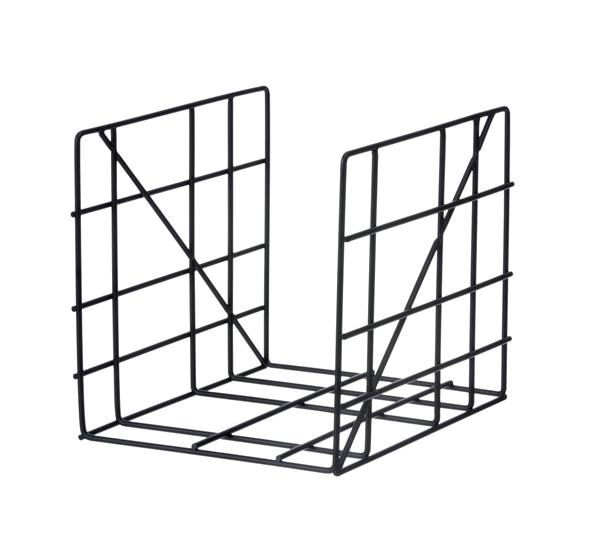 Magasinholder firkantet sort fra Ferm Living