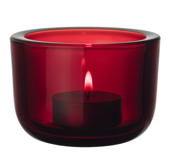Valkea lyslykt 60 mm tranebær fra Iittala