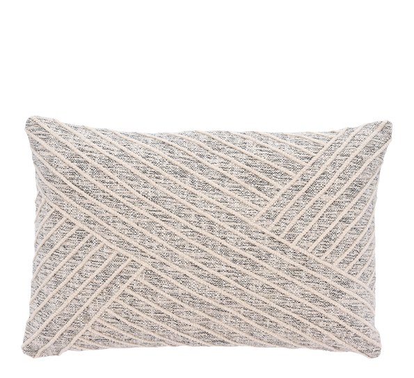 Diagonal pute 40x60 cm offwhite fra Södahl