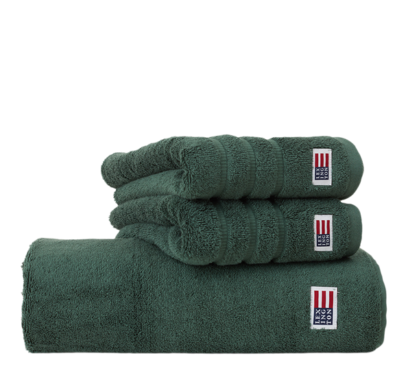 <p>Original håndkle juniper green 70X130 cm Lexington</p>
