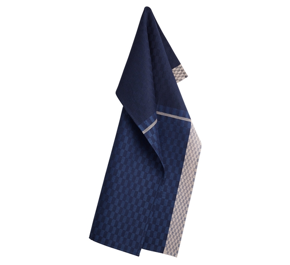 Colours Deep Blue kjøkkenhåndkle fra Georg Jensen Damask