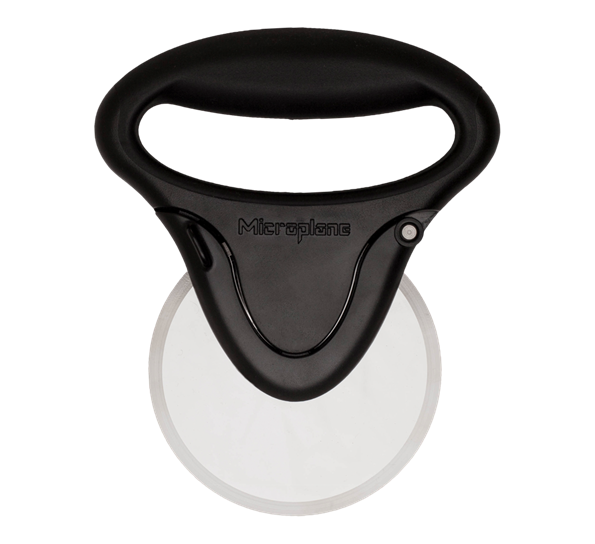 Pizzahjul sort fra Microplane