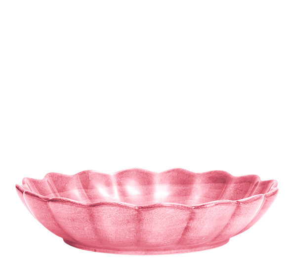 Oyster skål 31 cm 220 cl rosa fra Mateus