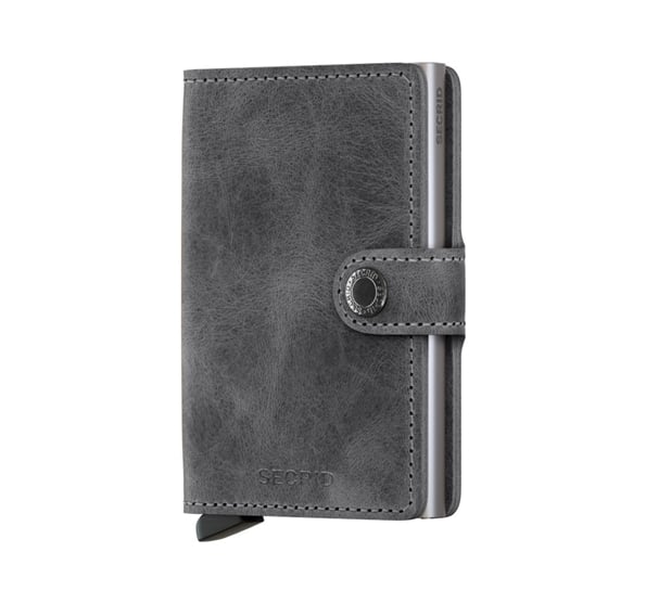 Secrid miniwallet grå vintage fra Secrid