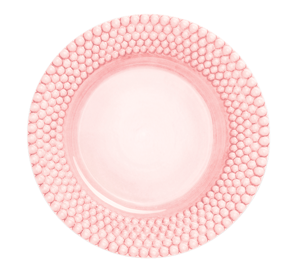 Bubbles serveringsfat 42 cm lys rosa fra Mateus