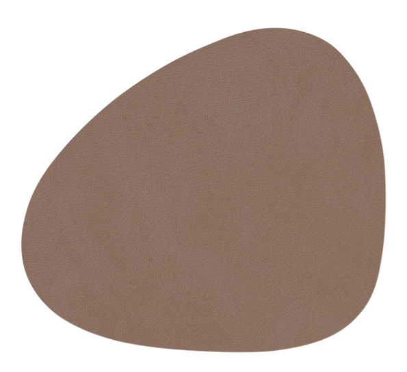 Curve Nupo glassbrikke 11x13 cm truffle Lind DNA