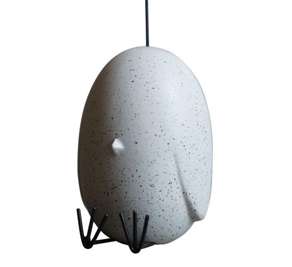 Hang Around påskekylling mole dot ø10cm h15cm fra DBKD