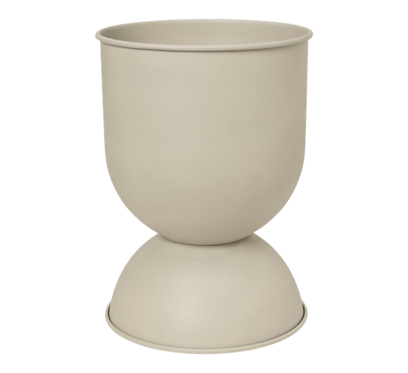 Hourglass krukke stor ø50 h73 cm cashmere fra Ferm Living