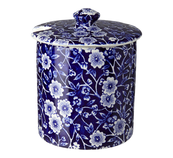 Blue Calico marmeladekrukke 250g fra Burleigh