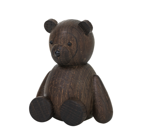 Teddy mørk eik 9 cm fra Lucie Kaas