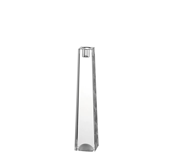 Blockglas lysestake 30 cm fra Rosenthal