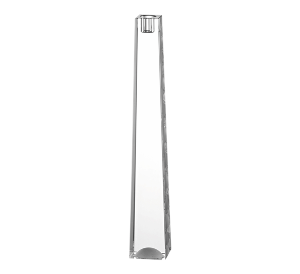 Blockglas lysestake 40 cm fra Rosenthal