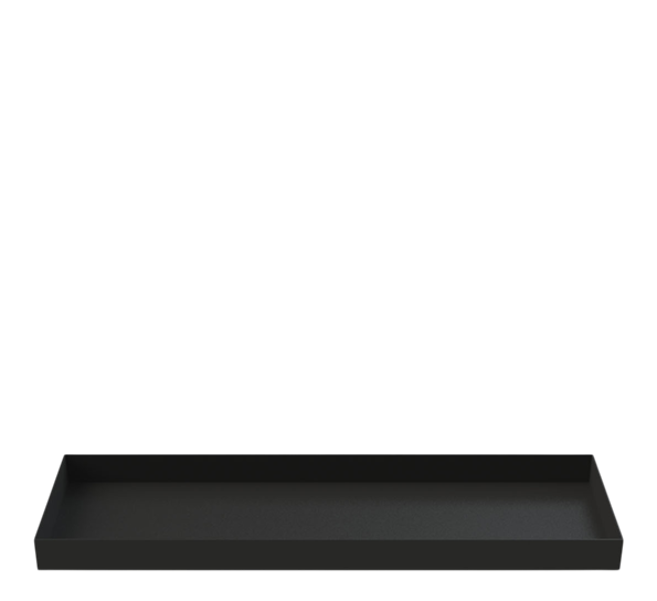 Fat avlangt 32 x 10 cm sort fra Cooee Design