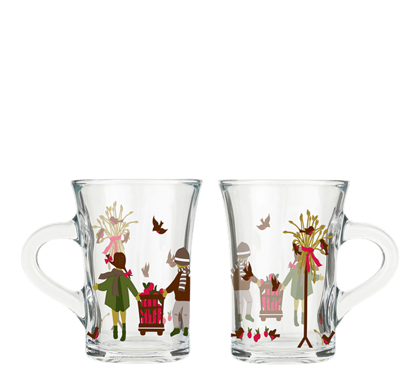 2022 julehotdrink-glass 2 pk fra Holmegaard