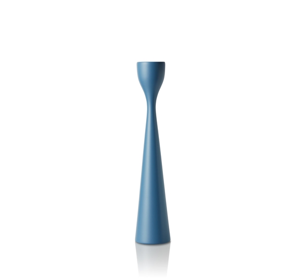Rolf lysestake dueblå 28 cm