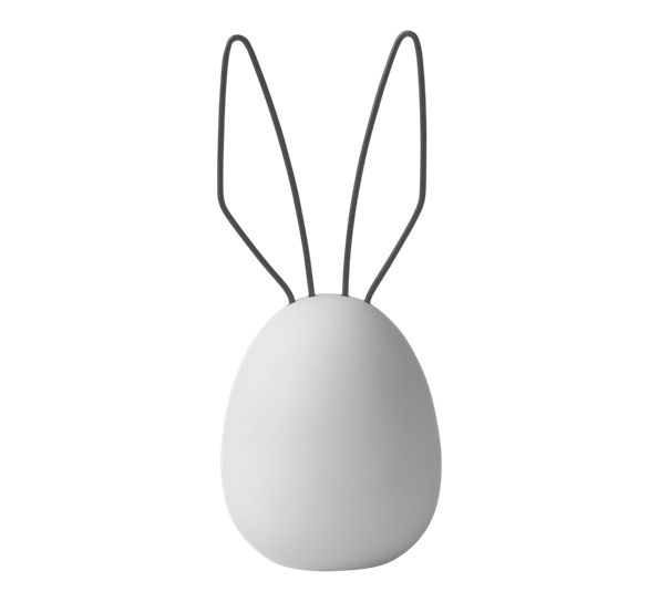 Hare påskehare 20 cm hvit fra DBKD