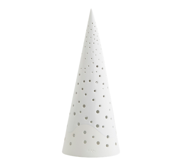 Nobili telysestake snøhvit 24,5 cm fra Kähler