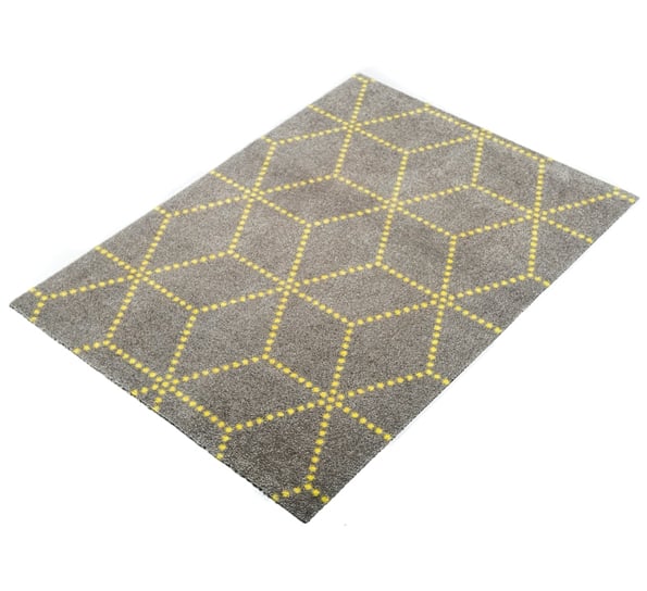 Hagl Lemon dørmatte stor fra Heymat