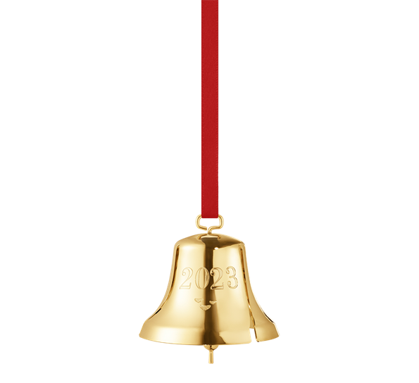 CC 2023 juleklokke gull fra Georg Jensen