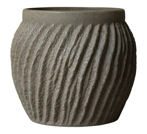 Raw krukke vase S sandy dust fra DBKD