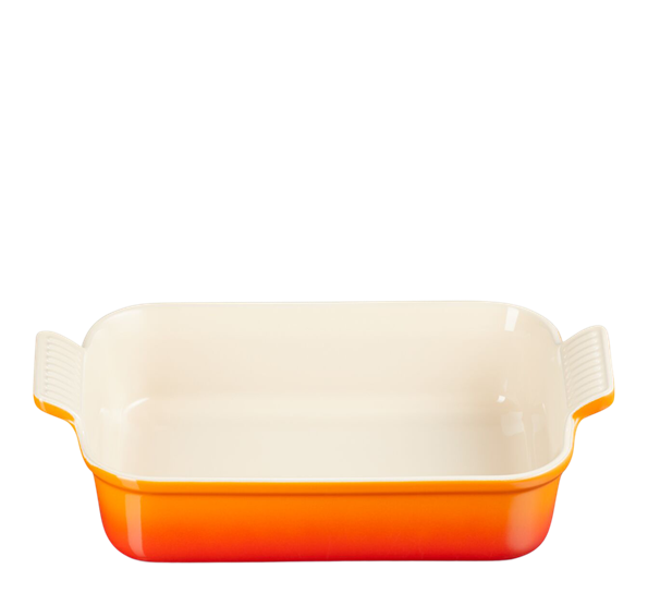 Heritage ildfast fat 4L 39x25,4 cm vulkan fra Le Creuset