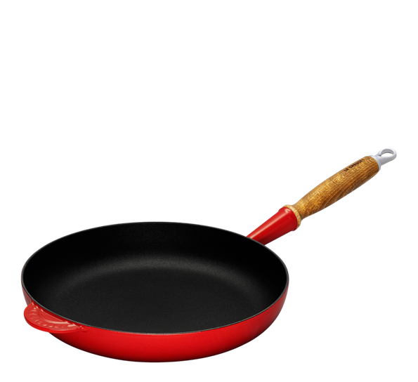 Stekepanne jern 24 cm rød fra Le Creuset