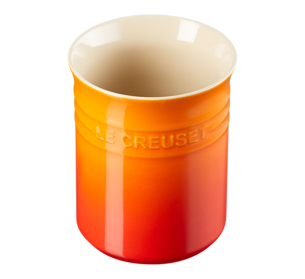 Bestikk og redskapskrukke 15 cm vulkan fra Le Creuset