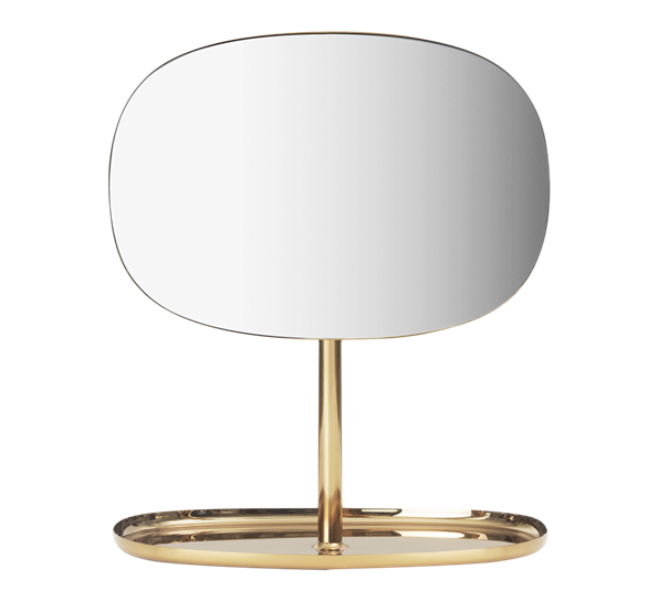 Flip Mirror bordspeil messing fra Normann Copenhagen