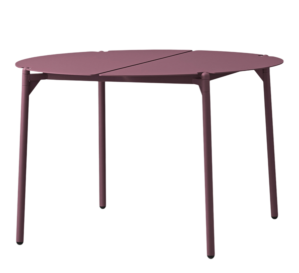 Novo lounge bord rundt bordeaux ø70 x H45 cm fra AYTM