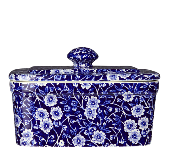 Blue Calico smørklokke 400g fra Burleigh
