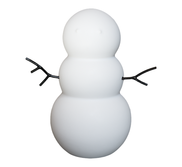 Snowman stor Ø15cm H16,5cm fra DBKD