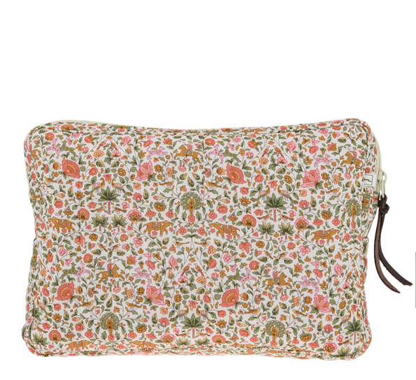 Toalettmappe stor Liberty Imran Pink Bon Dep