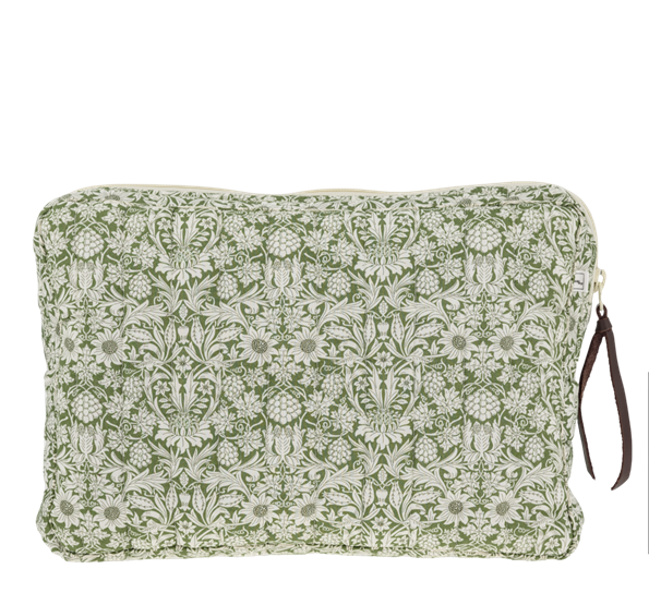 Toalettmappe stor Liberty Mortimer Green Bon Dep