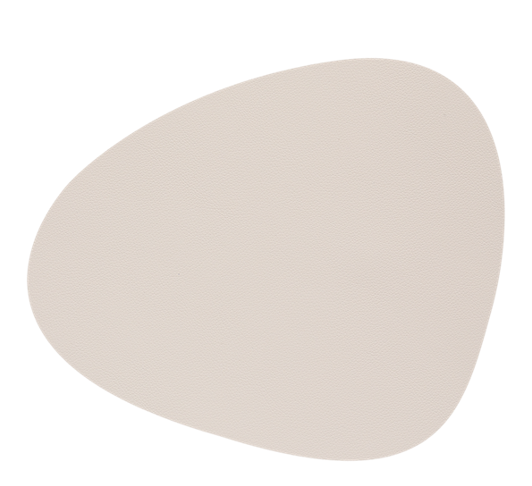 Curve Nupo glassbrikke 11x13 cm soft nude Lind DNA
