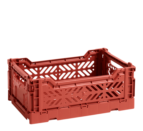 Colour Crate 17x26,5x10,5 cm terracotta oppbevaringskasse fra HAY