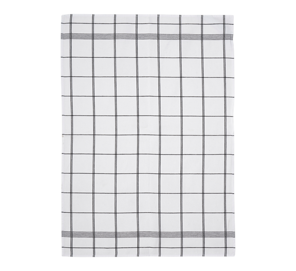 Kjøkkenhåndkle minimal hvit 50x70 cm fra Södahl