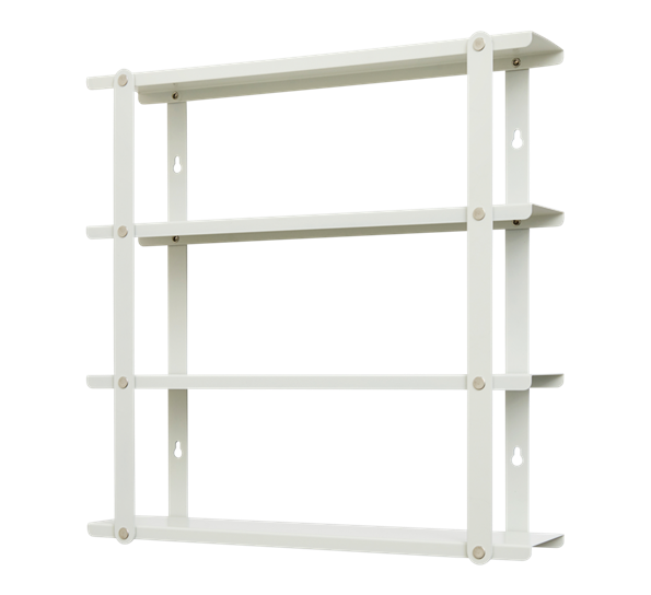 Bacheca hylle 40x40 cm offwhite fra HAY