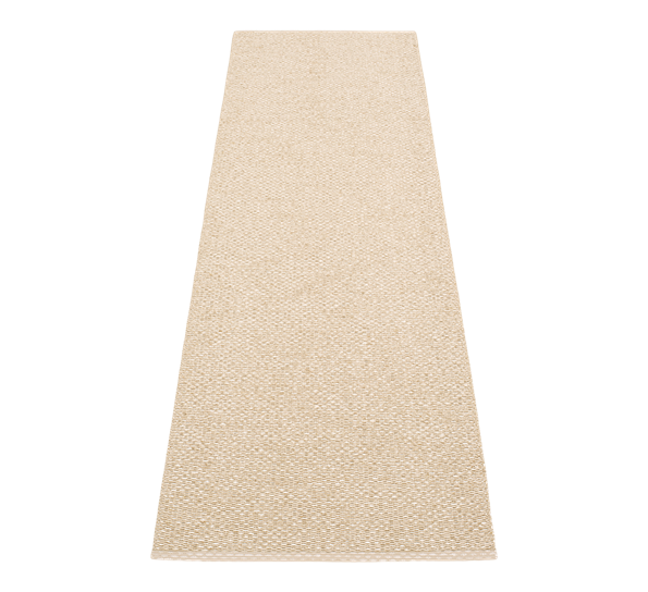 Svea matte beige metallic 70x240 cm Pappelina