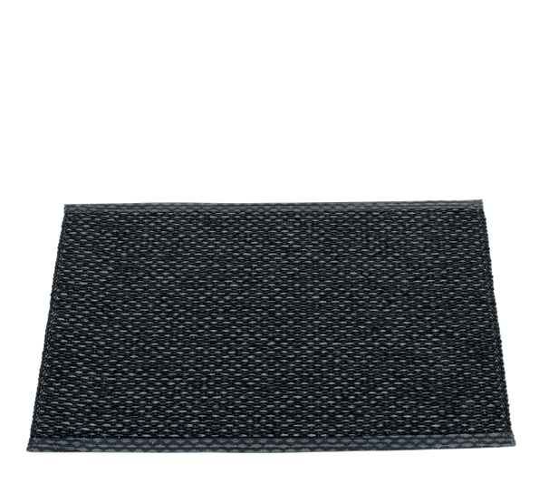 Svea matte sort metallic 70x50 cm Pappelina