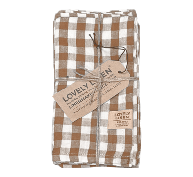 Misty servietter 42x42 cm 4-pk square Almond