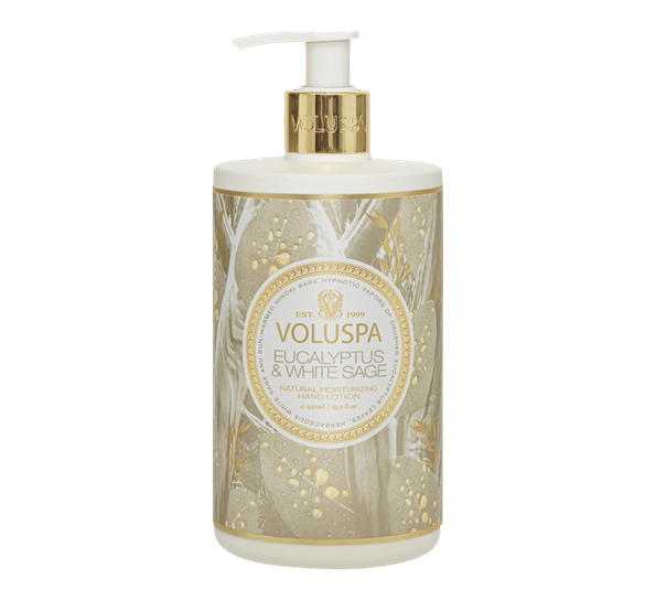 Hand lotion 450 ml Eucalyptus & White Sage fra Voluspa