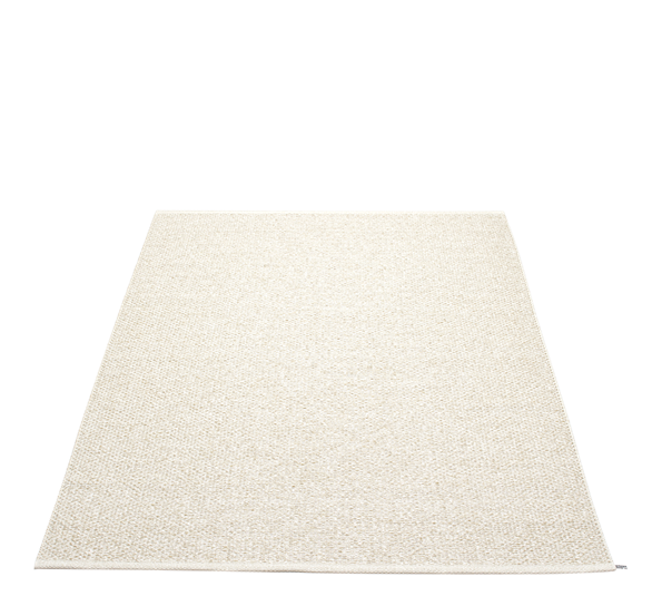 Svea matte vanilje metallic 230x320 cm Pappelina
