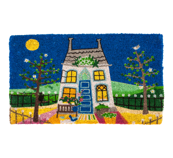 Coir dørmatte Sunshine House 45x75 cm Dixie